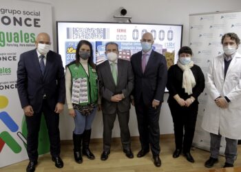 La ONCE dedica un cupón al Hospital Universitario Fundación Jiménez Díaz con el que homenajea a su personal