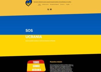 SOSUCRANIA.COM, esta es la plataforma de información verificada de ayudas y proyectos humanitarios en favor de los refugiados ucranianos en España