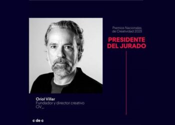 Oriol Villar presidirá el jurado de los XXIV Premios Nacionales de Creatividad