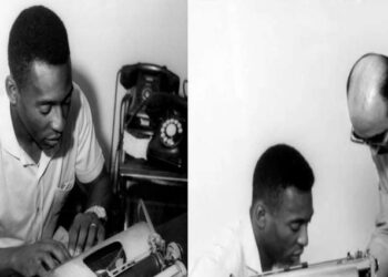 Pelé no solo brilló en el fútbol también se destacó como periodista