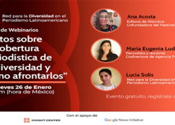 La Red para la Diversidad en el Periodismo Latam te invita a descubrir  “Mitos sobre la cobertura periodística de la diversidad y cómo afrontarlos”