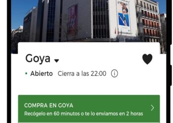 El Corte Inglés actualiza su app con “Modo Tienda”, para recoger el pedido en tan solo 1 hora
