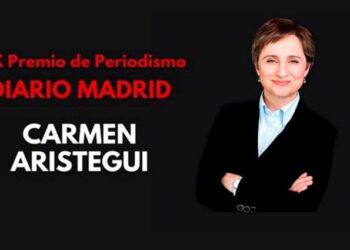 Carmen Aristegui recibirá el XIX Premio de Periodismo “Diario Madrid”