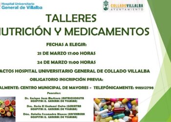 El Hospital General de Villalba forma a personas mayores en nutrición