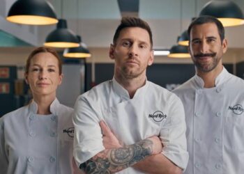 Leo Messi se estrena como chef para Hard Rock Café