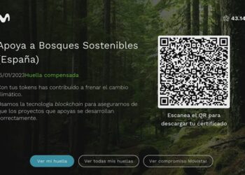 Movistar Plus+ ofrece compensar la huella de carbono a sus clientes en una nueva living app