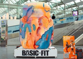 Basic-Fit aúna arte y fitness en Atocha