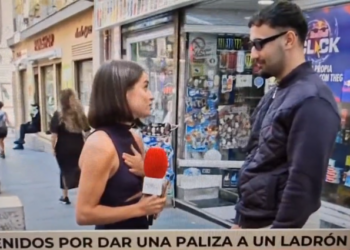 Una reportera de Cuatro sufre una agresión sexual en directo