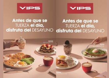 “Antes de que se tuerza el día, disfruta del desayuno”, el nuevo mensaje de VIPS