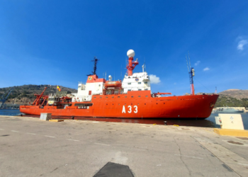 Regresa el buque de investigación oceanográfica BIO Hespérides tras finalizar la XXXVII Campaña Antártica Española