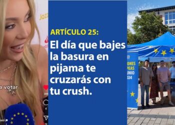 Ana Mena, la Pija y la Quinqui se cuelan en las RRSS del Parlamento Europeo