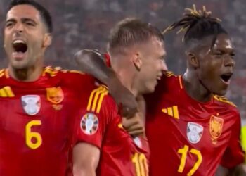 El España-Georgia arrasa en La 1 superando los 9 millones de espectadores