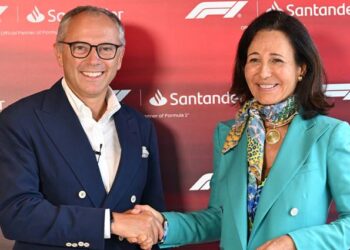 Santander, nuevo patrocinador y banco oficial de la Formula 1