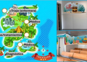 Premiado el proyecto de humanización pediátrica del Hospital público Universitario Infanta Elena “Mapa del Tesoro”