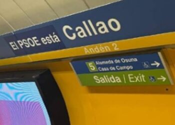 Metro de Madrid y los carteles contra el Gobierno: ¿Marketing político o protesta pacífica?