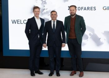 Eduardo Pastor recibe al presidente y al director general de la Asociación Europea de Distribuidores Farmacéuticos (GIRP)